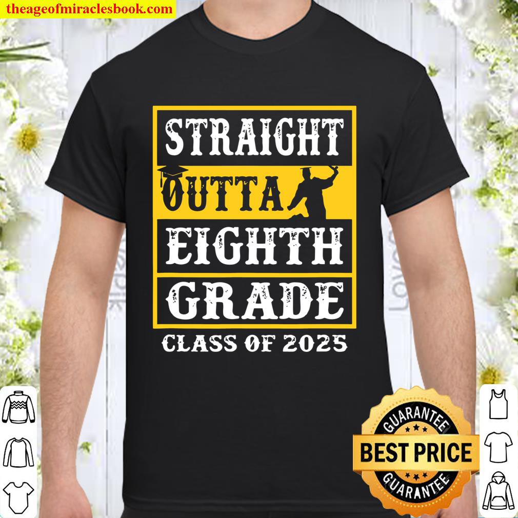 Buy Now Straight Outta 8Th Grade Class Of 2025 Graduation Gifts 2025