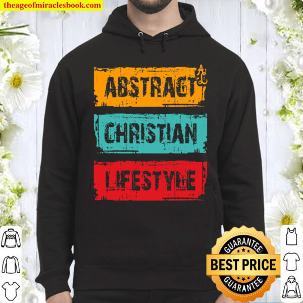 Stylish Hip Unique Abstract Christian Lifestyle Hoodie