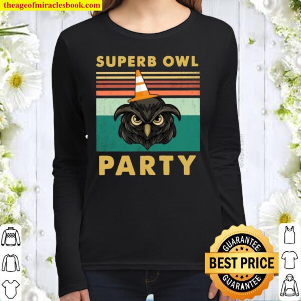 Superb owl party what we do in the shadow fan tee vintage Women Long Sleeved