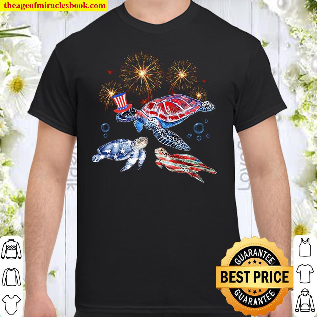TURTLE – 4TH OF JULY AMERICAN SHIRT