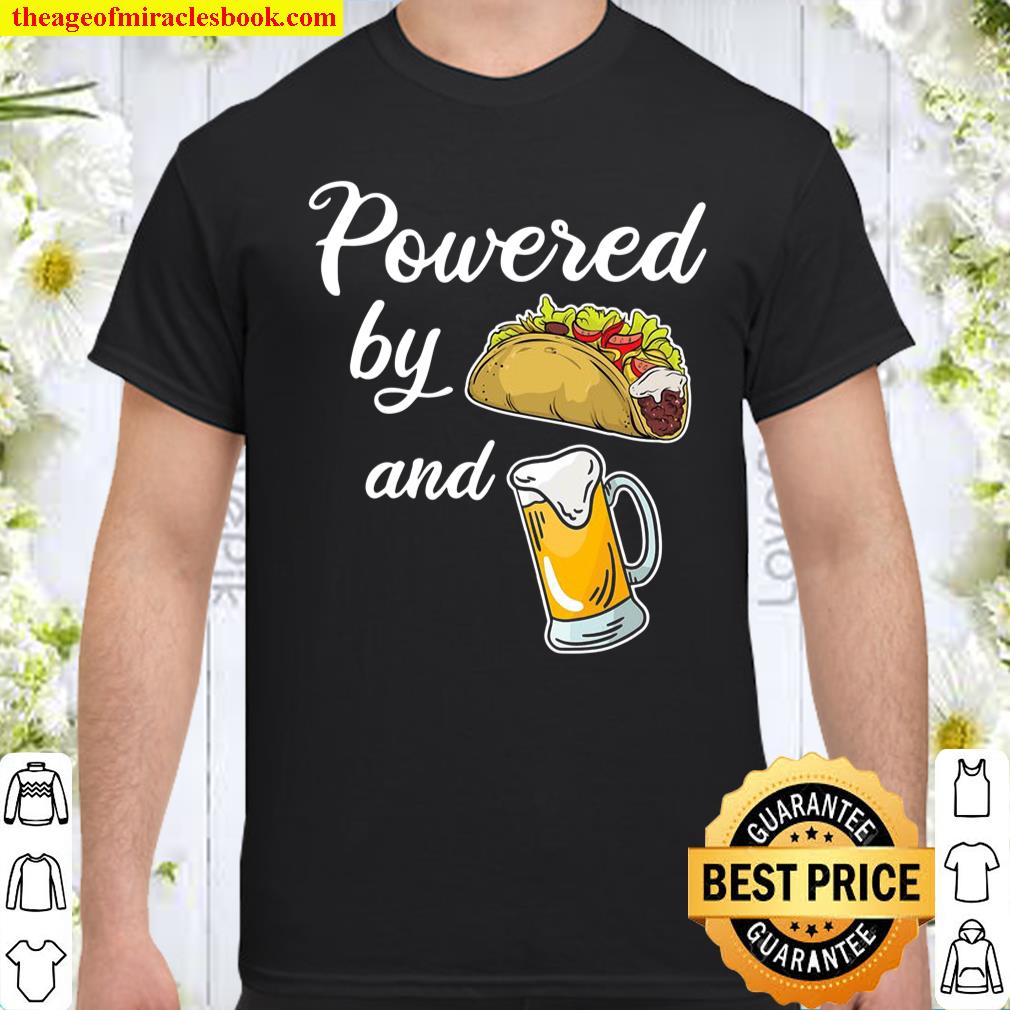 Taco Beer Shirt Funny Taco & Beer Lover Joke Taco Gift Shirt