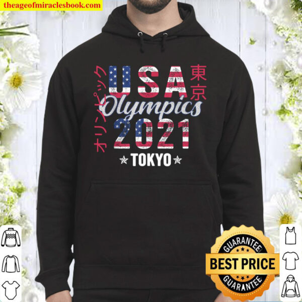 Team USA Shirt for American Flag Tokyo Olympics 2021 Hoodie