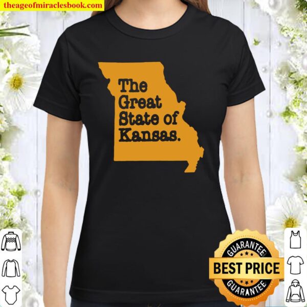The Great State of Kansas Classic Women T-Shirt