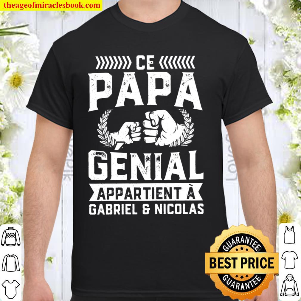 This Awesome Papa Belongs To Personnalisable Shirt