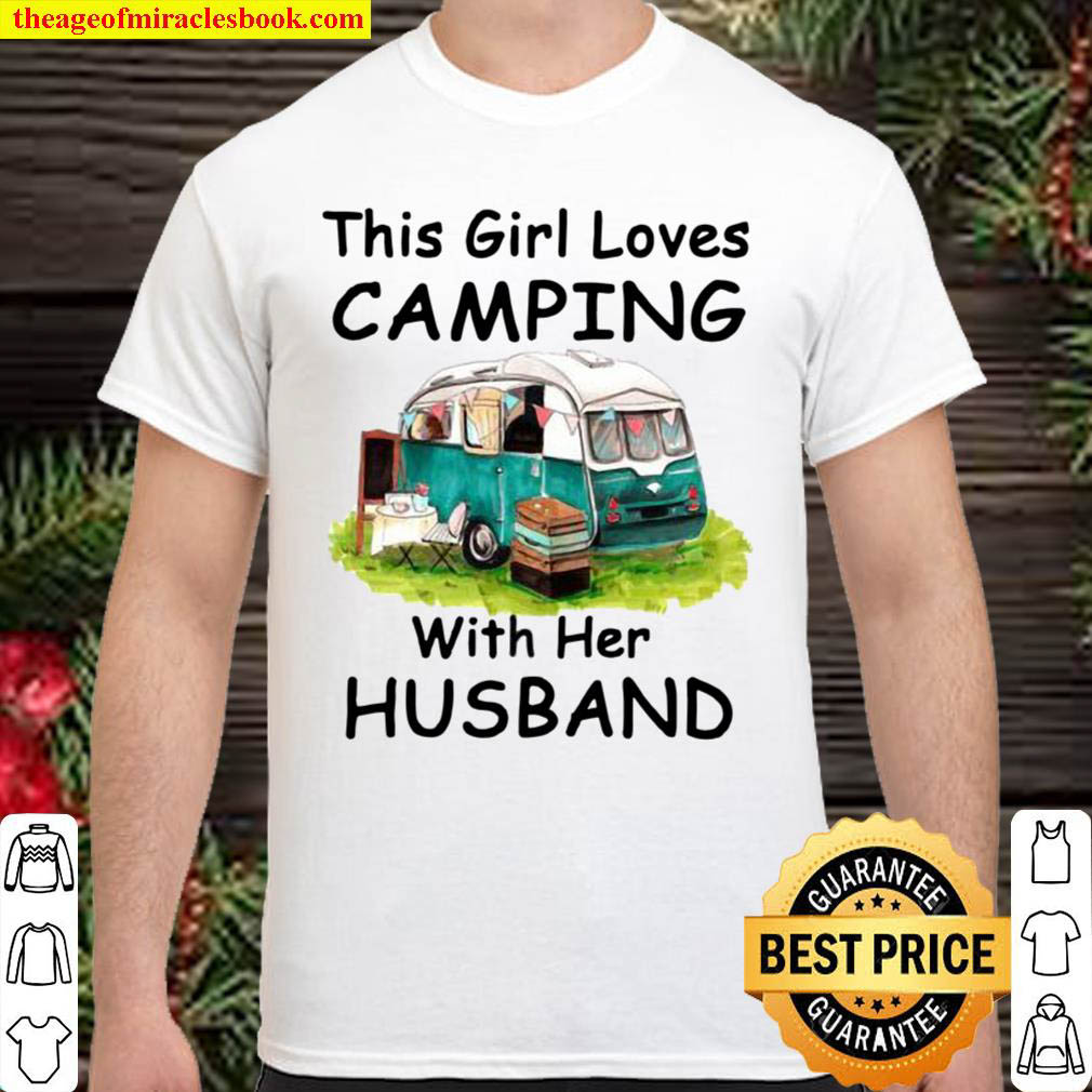 Buy Now – This Girl Loves Camping With Her Husband Motor Home Table Chair Shirt