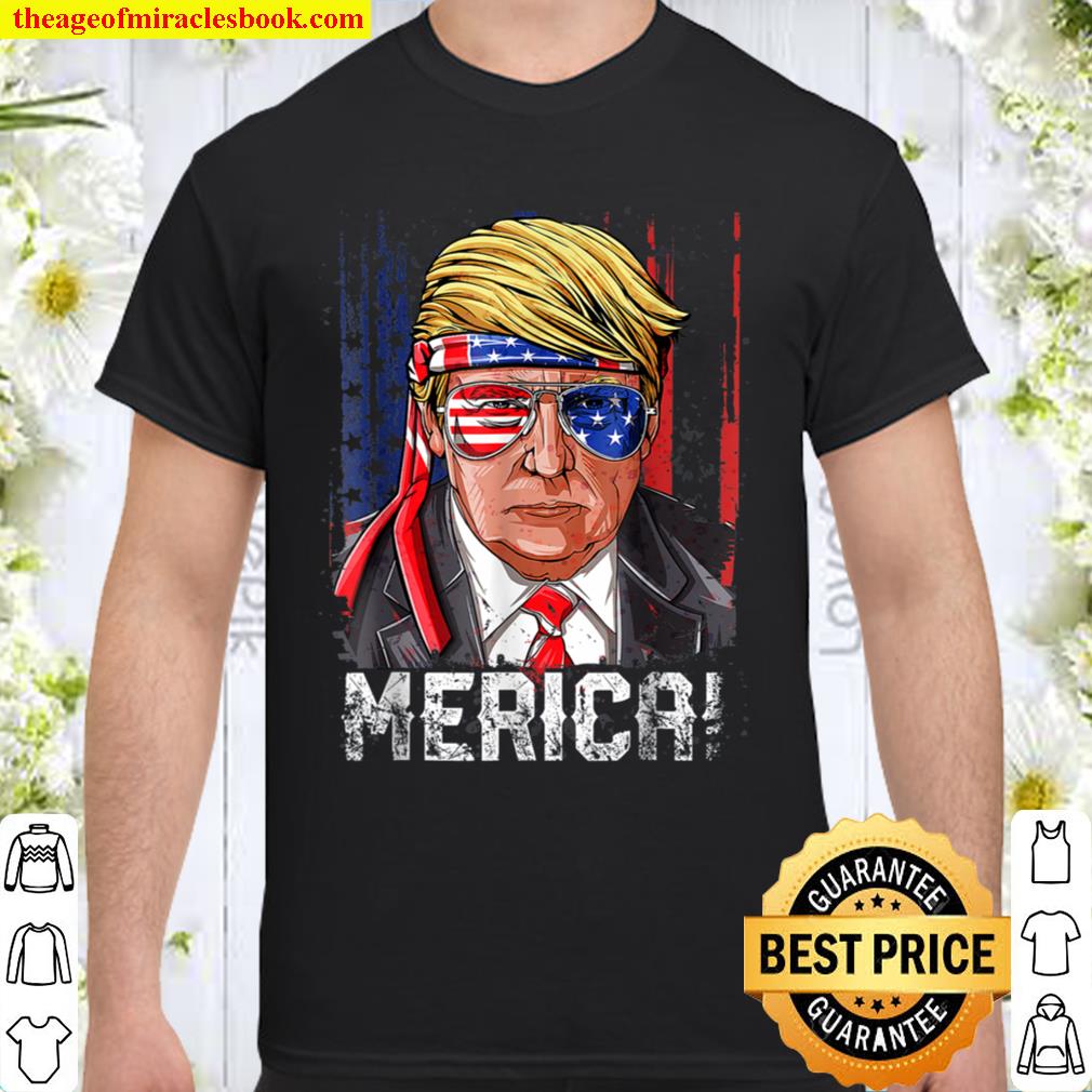 Trump 4th of July Shirts Merica Men Women Boys Kids 2020 Tee Shirt