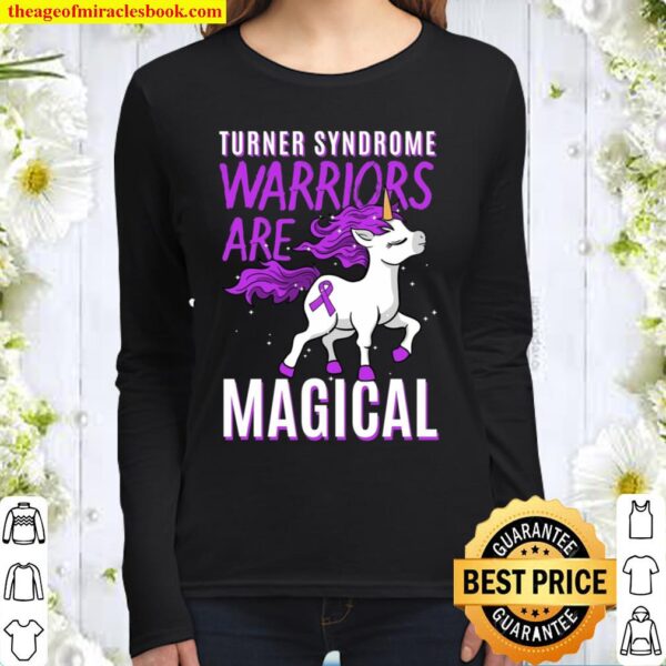 Turner Syndrome Warriors Are Magical Women Long Sleeved