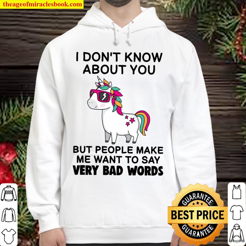 Unicorns I Don_t Know About You Hoodie