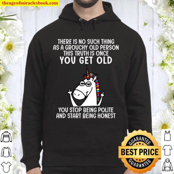 Unicorns There Is No Such Thing Hoodie