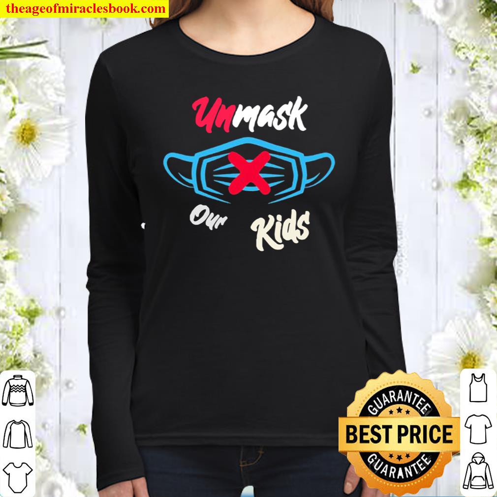 Unmask our kids Women Long Sleeved