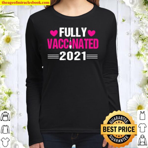 Vaccinated Women Long Sleeved