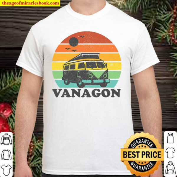 Vanagon Van Life Vintage Camping Retro Camper Vanlife Gift Shirt