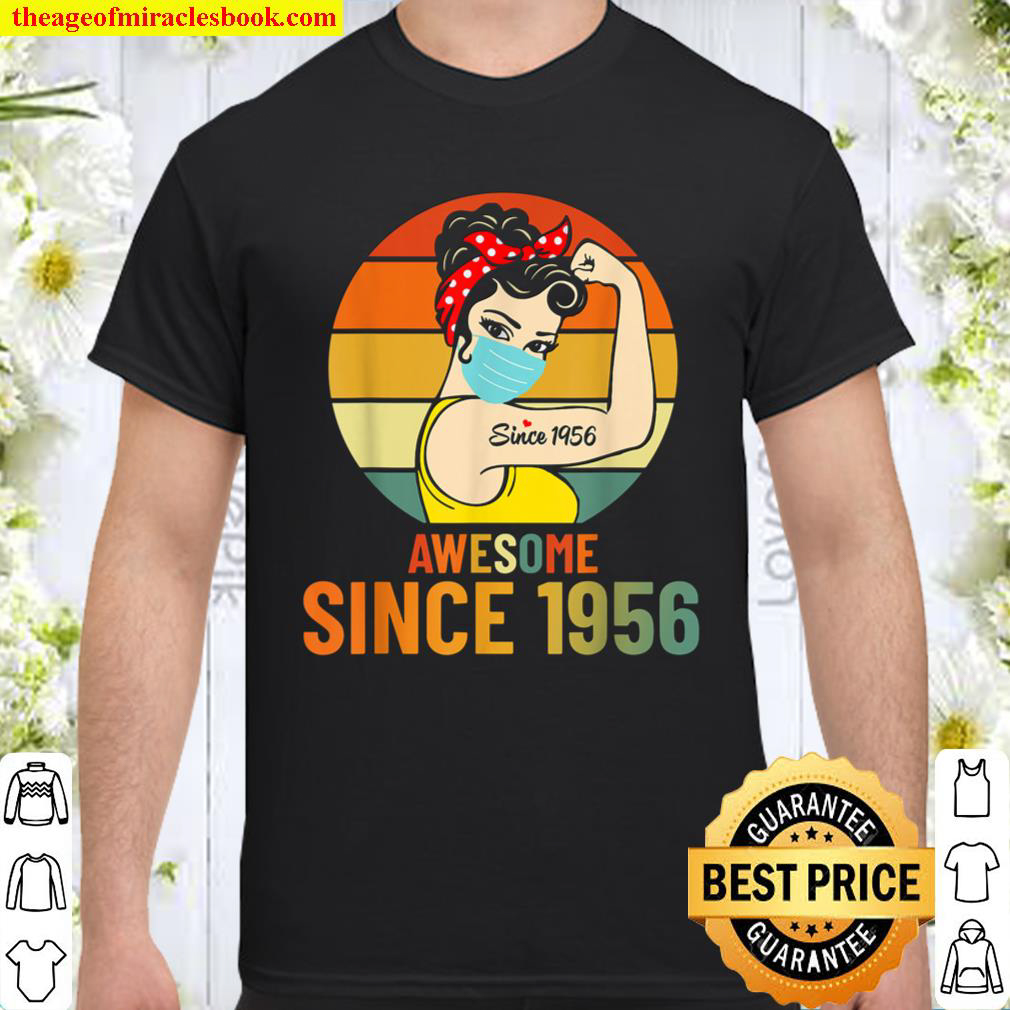 Vintage 1956 Birthday Gift For Women – Funny 44th Birthday T-Shirt