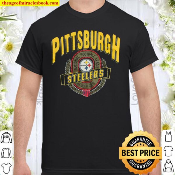 Vintage 1980_s Pittsburgh Steelers Football Raglan Shirt