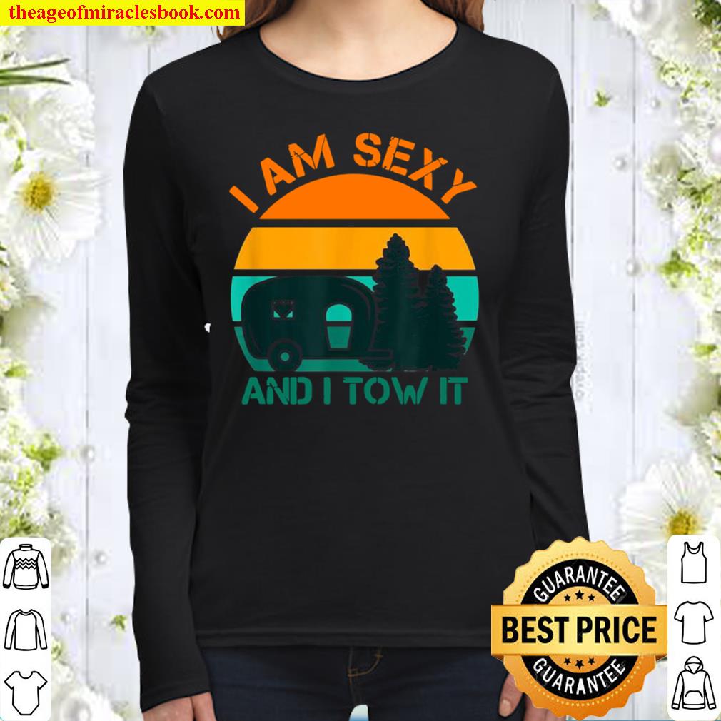 Vintage I Am Sexy And I Tow Women Long Sleeved