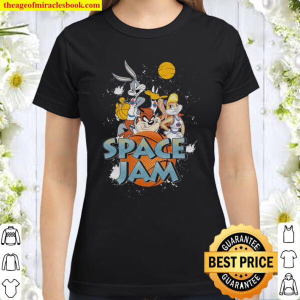 Vintage Space Jam Looney Tunes Classic Women T Shirt
