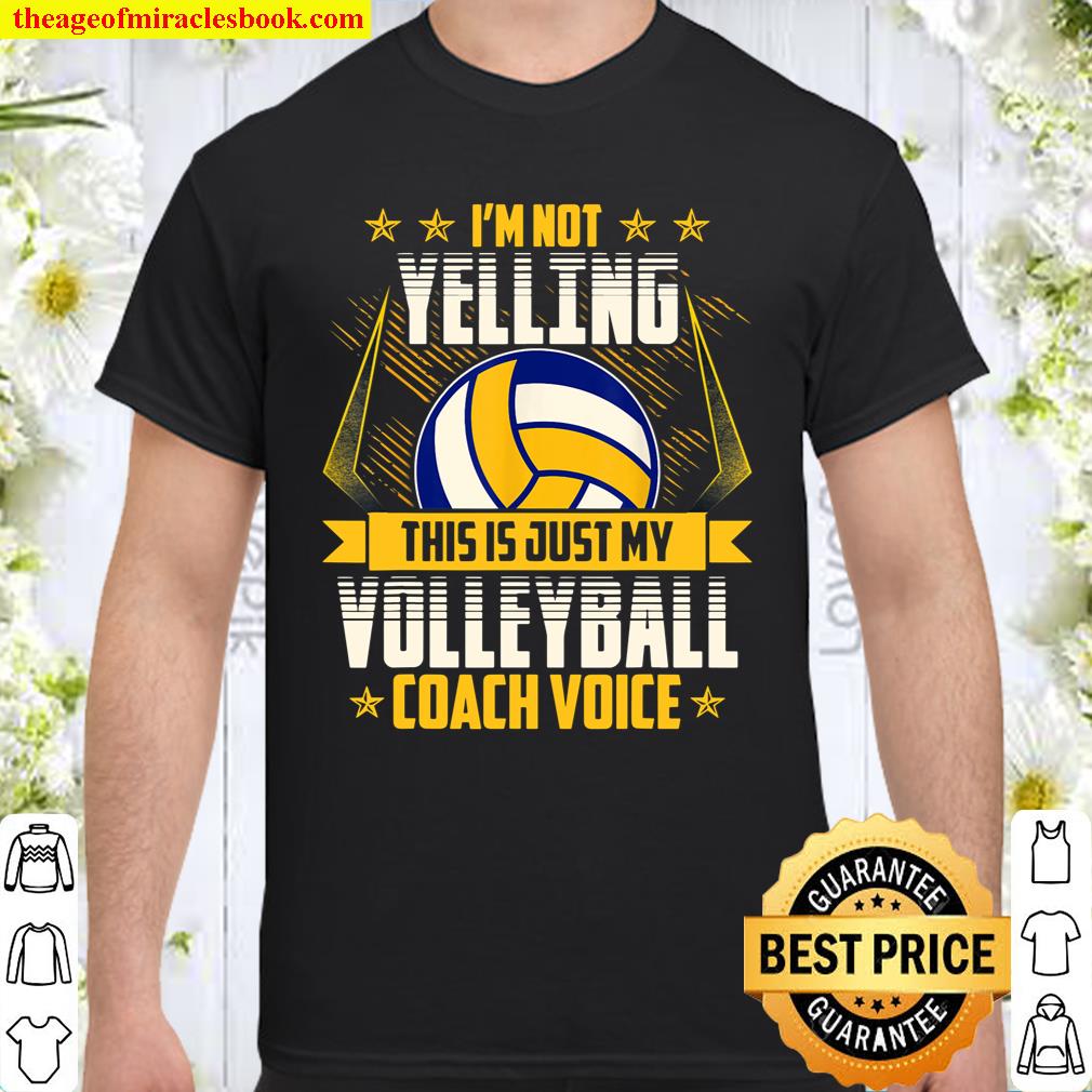 Volleyball Coach Voice T-Shirt