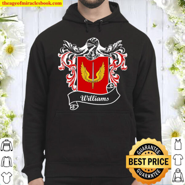 Williams Coat of Arms surname last name family crest Hoodie