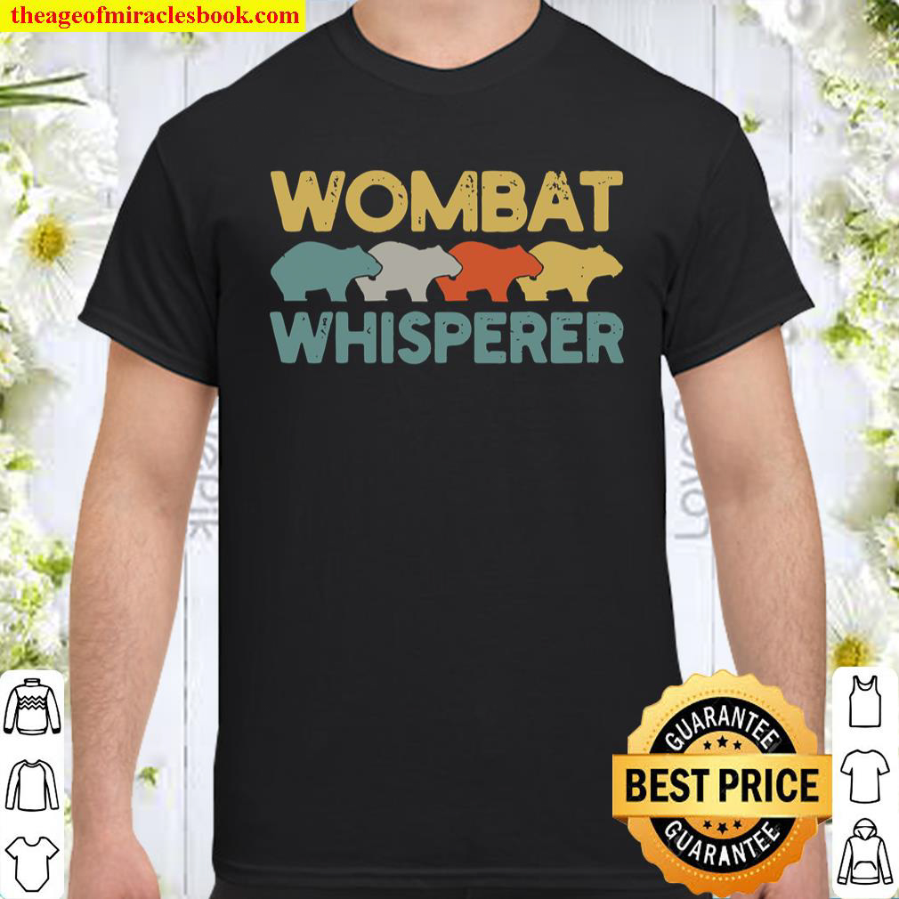 Wombat Whisperer Lover Retro Shirt