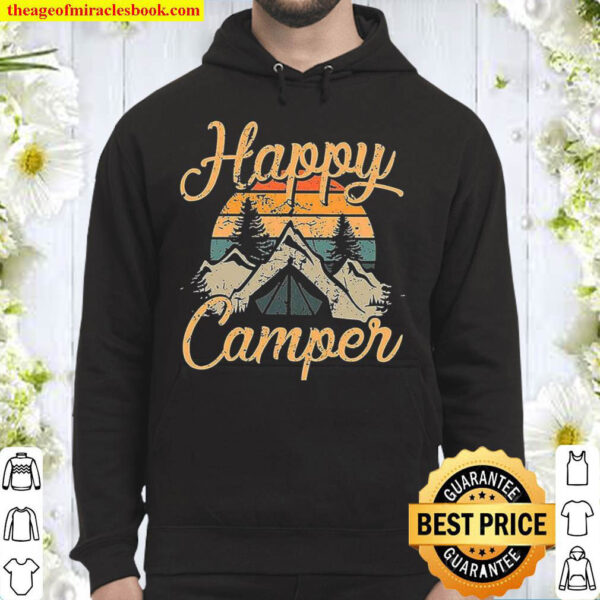 Women Happy Camper T Shirt Woman Camper Hoodie
