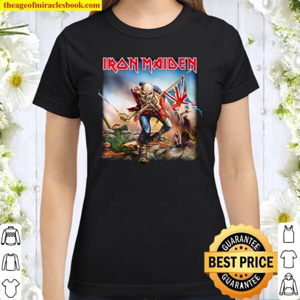 Womens Iron Maiden - The Trooper Classic Women T-Shirt