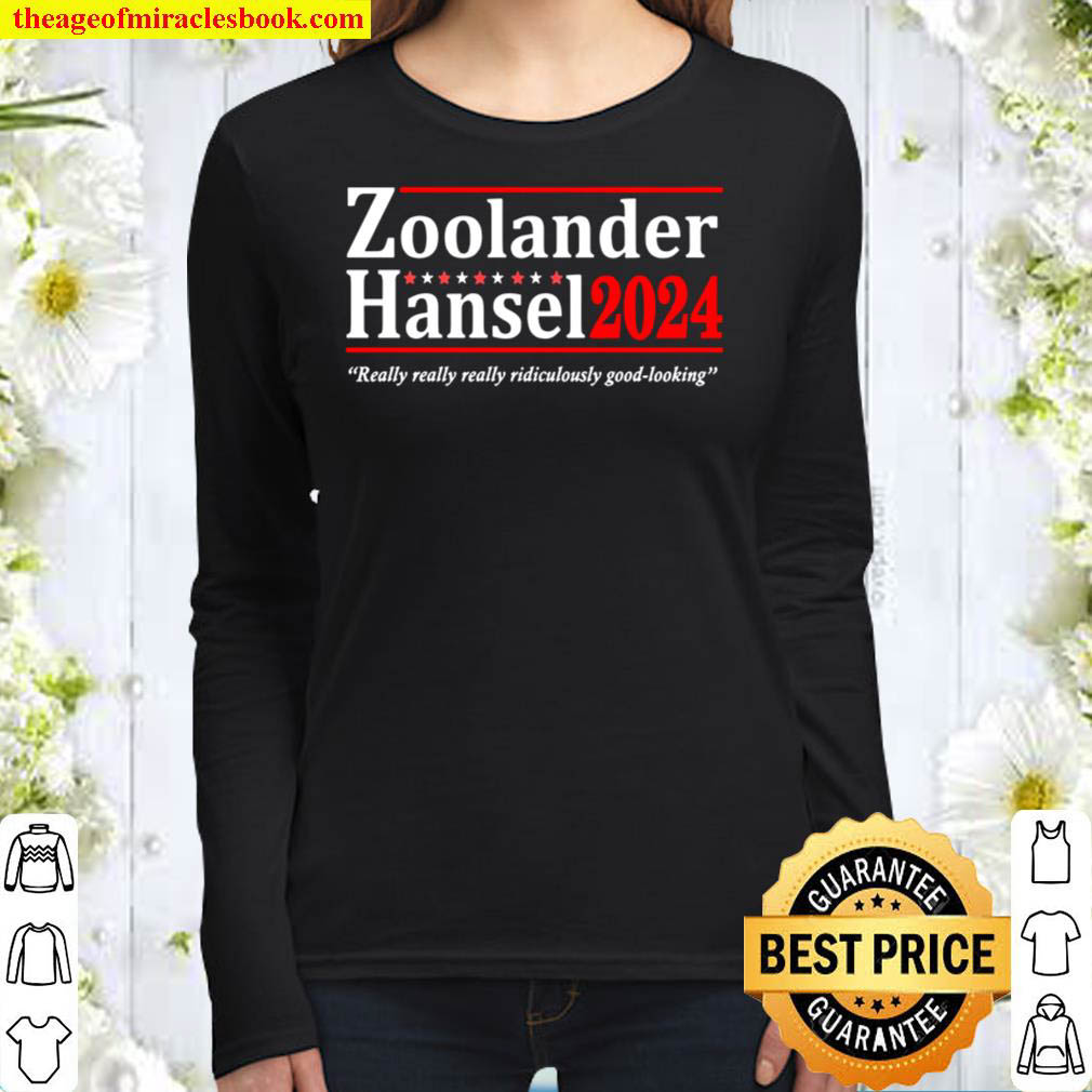 Zoolander Hansel 2024 Women Long Sleeved