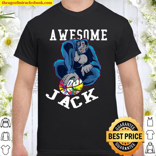 jack awesome Basketball Gorilla King Ballgame Shirt