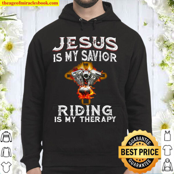 jesus is my savior Motorcycle engine Hoodie