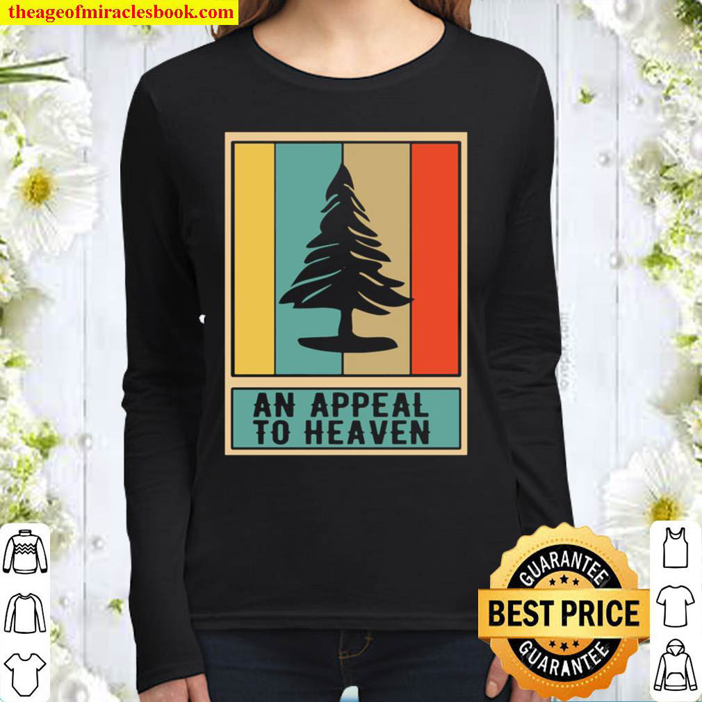 Appeal To Heaven American Revolution Pine Tree Women Long Sleeved