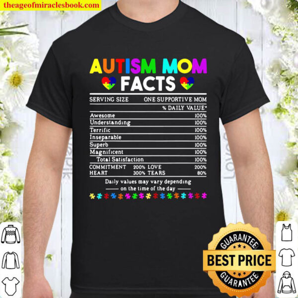 Autism Mom Facts Shirt