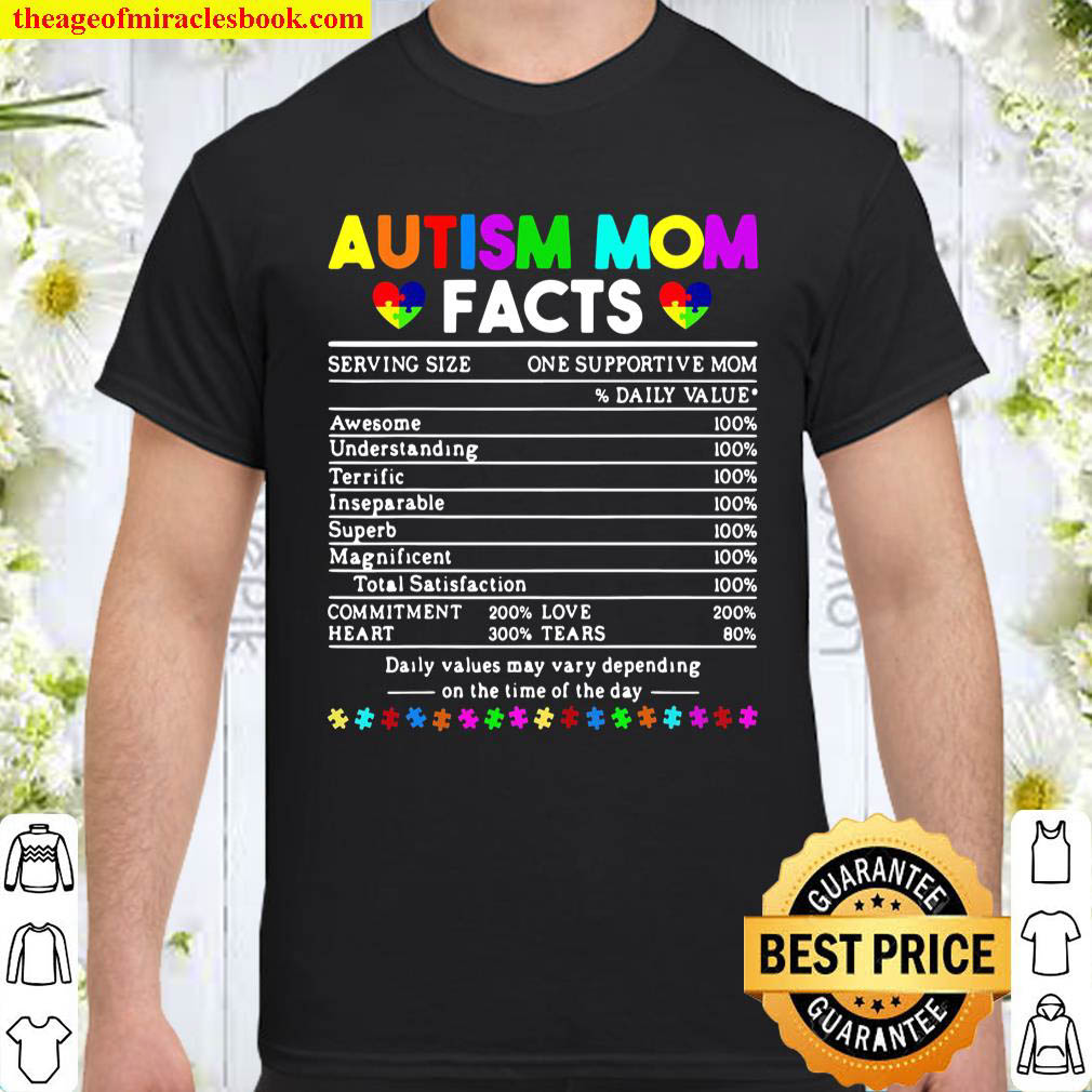 Official Autism Mom Facts Shirt