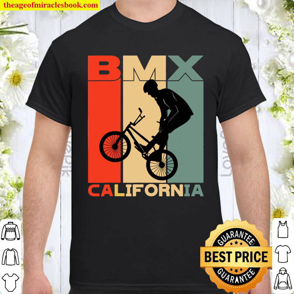 Official BMX Vintage Big Stripe for California BMXers T-Shirt