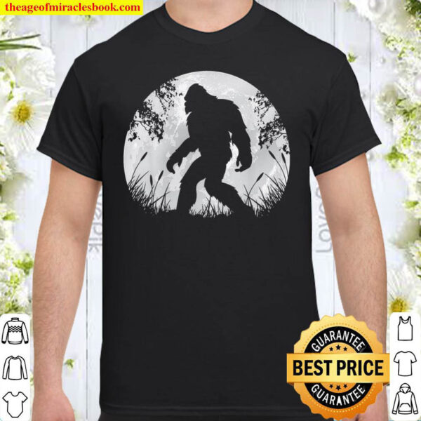 Bigfoot Hiding in Forest Shirt