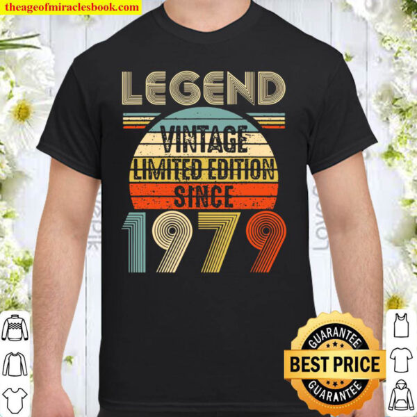 Birthday – Legend Vintage Since 1979 Shirt