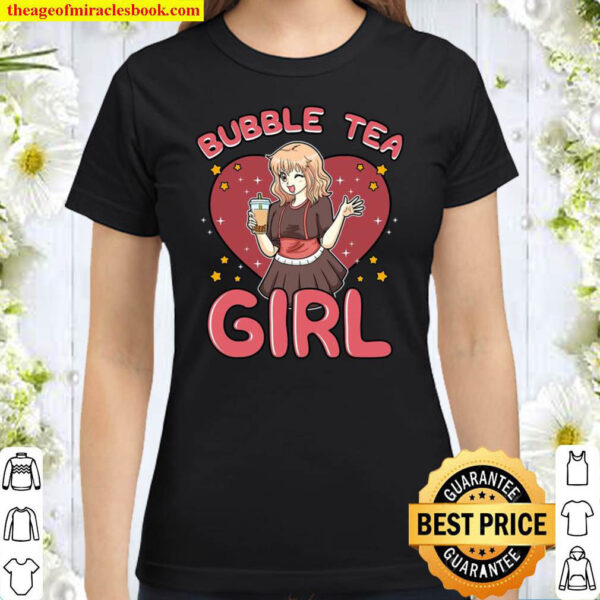 Boba Tapioca Pearls Bubble Milk Tea Tea Based Drink Gift Classic Women T Shirt