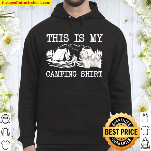 Campfire Coton de Tulear Dog This Is My Camping Hoodie