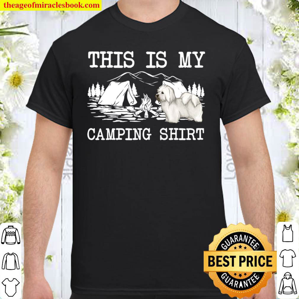 Campfire Coton de Tulear Dog This Is My Camping Shirt