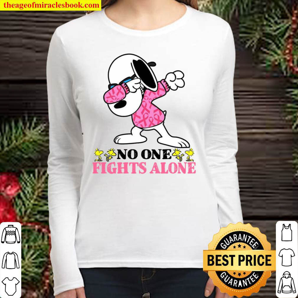 Cancer – No one Fights Alone Cancer Women Long Sleeved