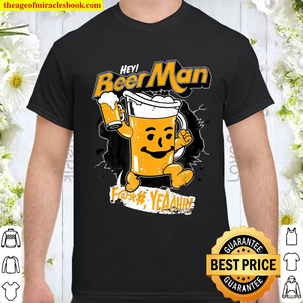 Official Captain Ribman Hey, Beer Man Shirt