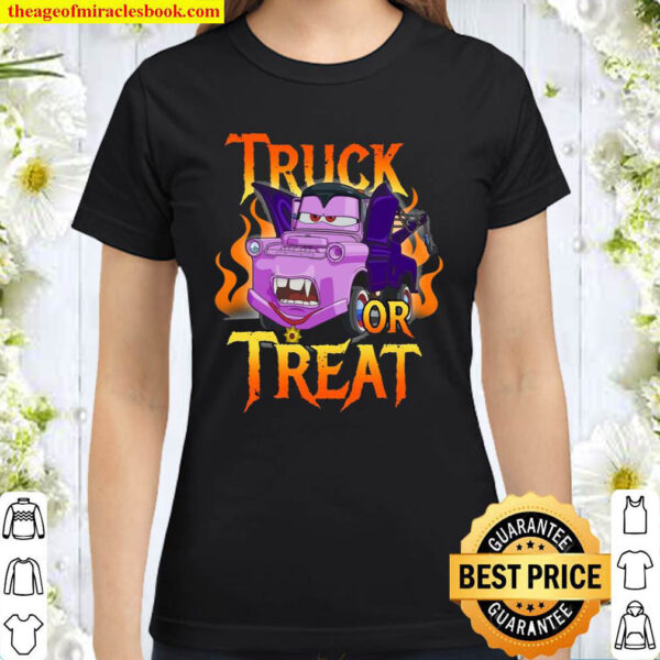 Cars Halloween Vampire Truck Or Treat Classic Women T Shirt