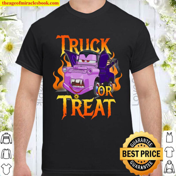 Cars Halloween Vampire Truck Or Treat Shirt
