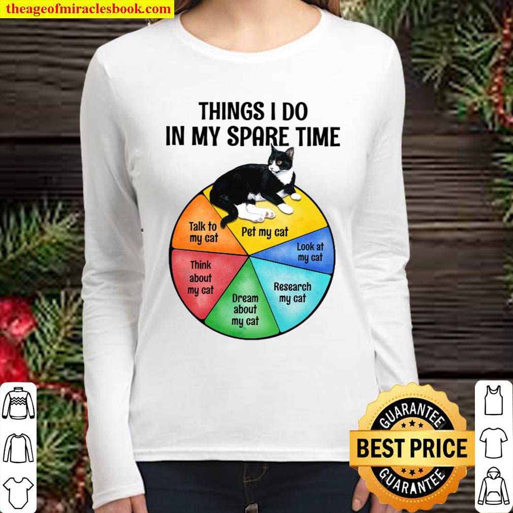 Cat Things i do in my spare time Grey Standard Women Long Sleeved