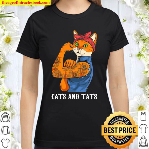 tats and cats t shirt