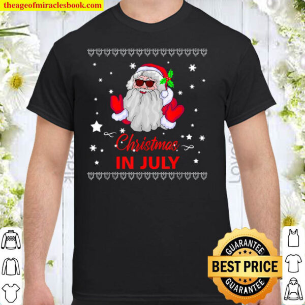 Christmas in July Santa Shirt