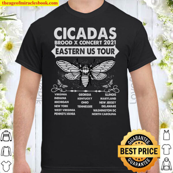 Cicada Brood X Concert 2021 Shirt