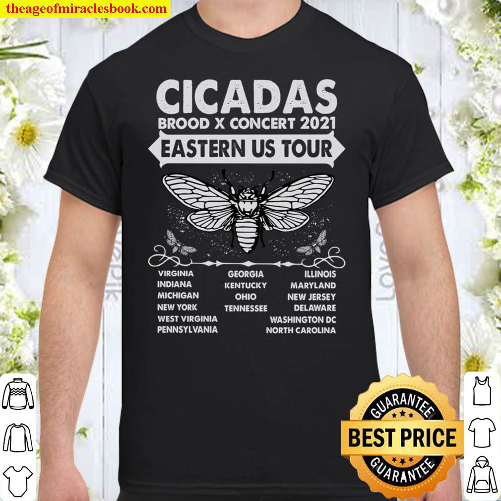 [Best Sellers] – Cicada Brood X Concert 2021 Shirt