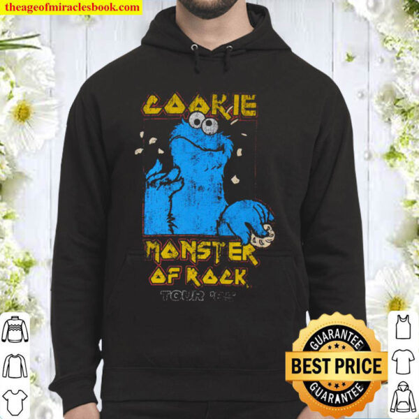 Cookie Monster Sezame Street Official Vintage Hoodie