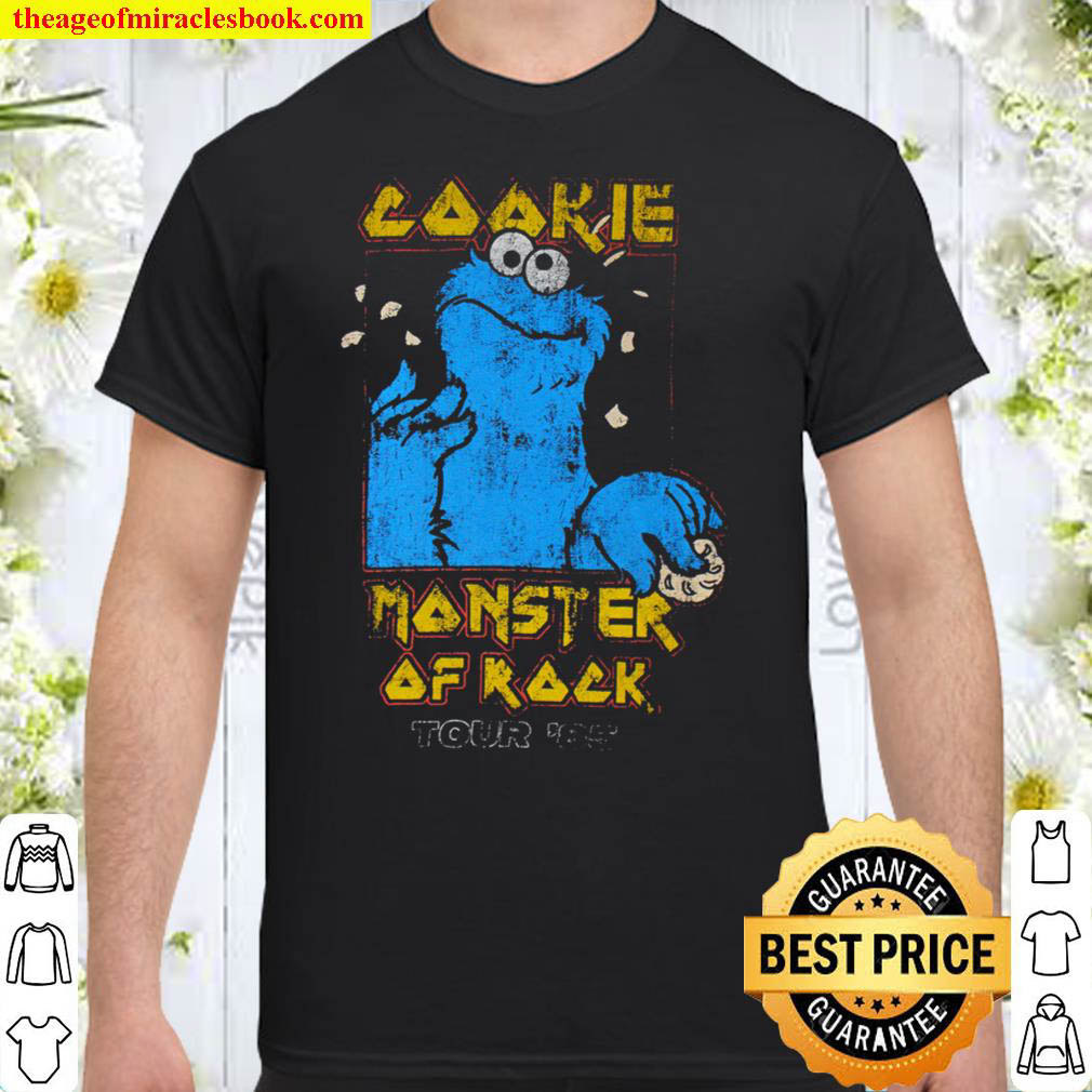 [Sale Off] – Cookie Monster Sezame Street Official Vintage Shirt