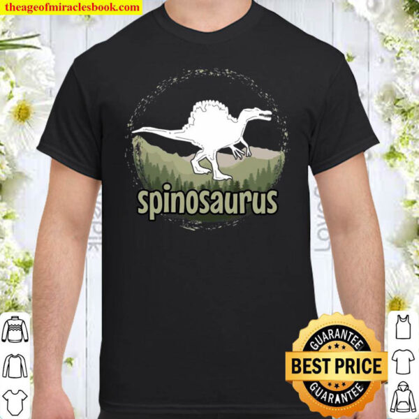 Crazy Spinosaurus In Simple World Gift For Jurassic Lovers Shirt