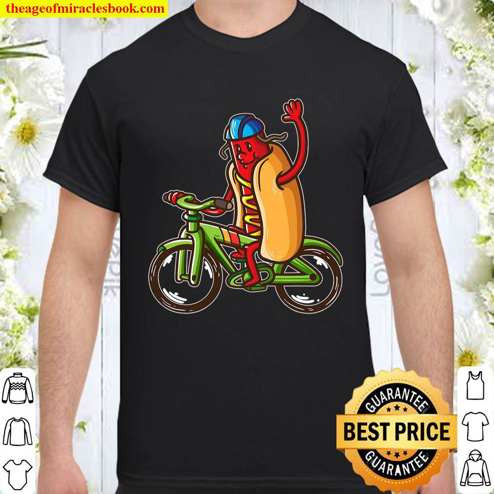Official Cycling Hot Dog Shirt For Men Bicycle Riders Cyclist Gift shirt